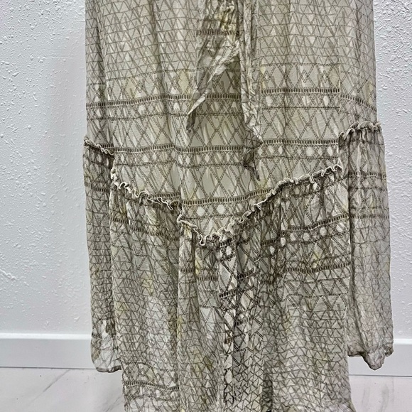 Twelfth Street by Cynthia Vincent Halter backless Midi Sundress S - Picture 9 of 10